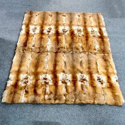 【包邮】新西兰高端奢华狐狸毛毯子 1张 图片色 180*210cm  